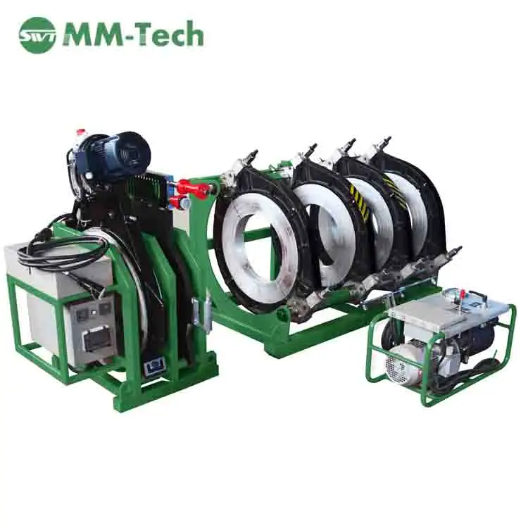 Factory Price Wholesale Hydraulic Plastic Pipe Hdpe Butt Fusion Welding Machine 315-630MM 0-8.0Mpa 2 Years 4.43CBM 945*645*680Mm