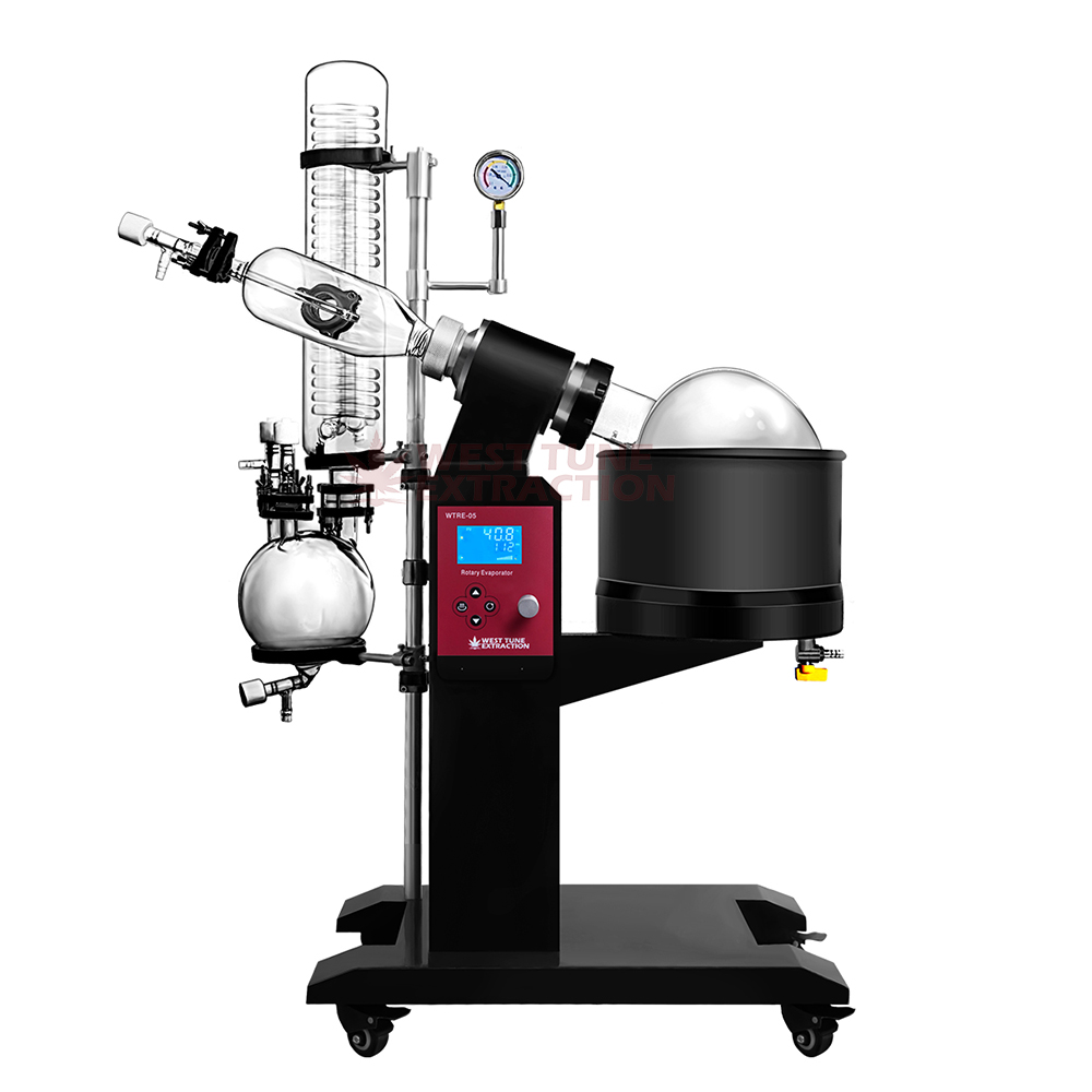 Westtune WTRE-05 дистилляции 1,3 галлонов Электрический Роторный Испаритель Производитель 5L роторный испаритель
