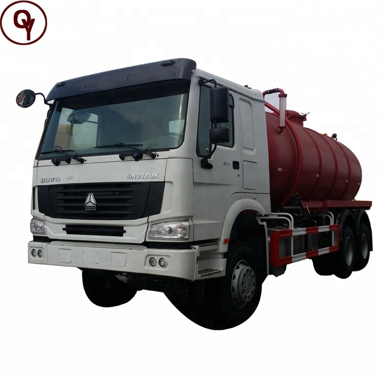 SINOTRUK Howo 6x4 18 куб. М вакуумная всасывающая очистка канализации, продажа грузовика-цистерны