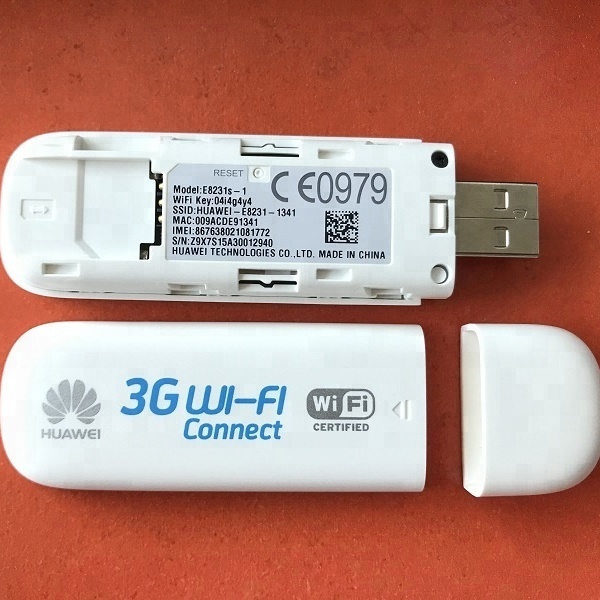 Huawei E8231, 21,6 Мбит/с 3g wifi usb-модем с разблокировкой слотом для sim-карты