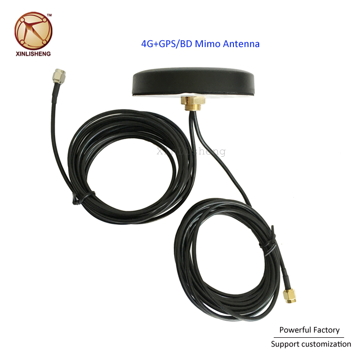 Активная трехдиапазонная спутниковая антенна 28dBi GSM LTE Wif 4G Mimo 2x2 BD gps антенна sma