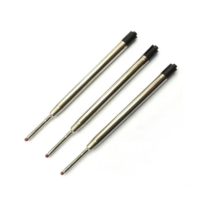 Ljx-02 Manufacturer wholesale good writing ballpoint pen refill blue/black ball pen refill