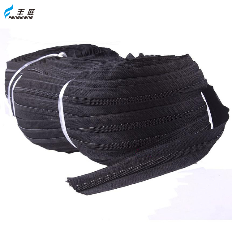 Factory wholesale custom 100 yard 3# 5# nylon roll zipper