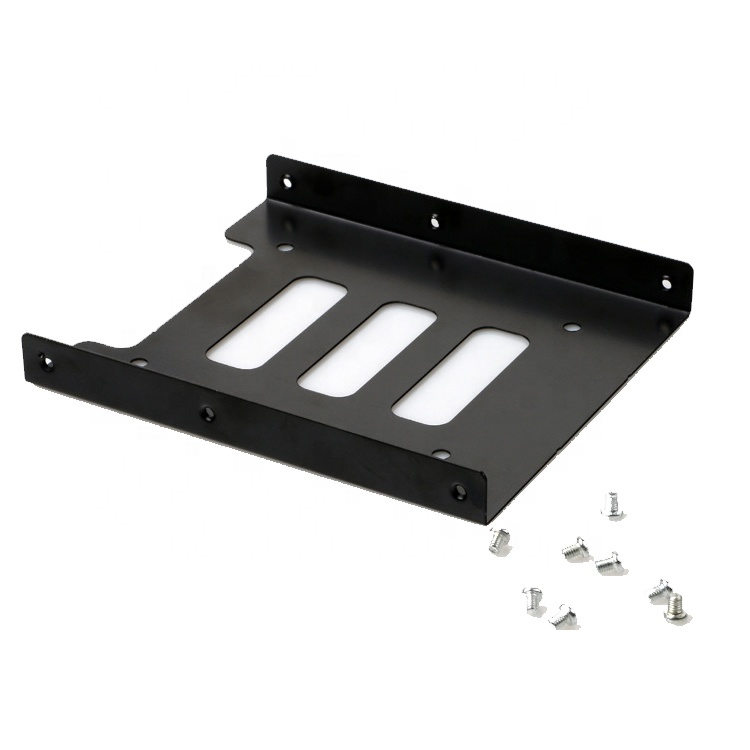 SSD Tray 2.5 inch to 3.5 inch Metal Mounting HDD Adapter Bracket Caddy Holder