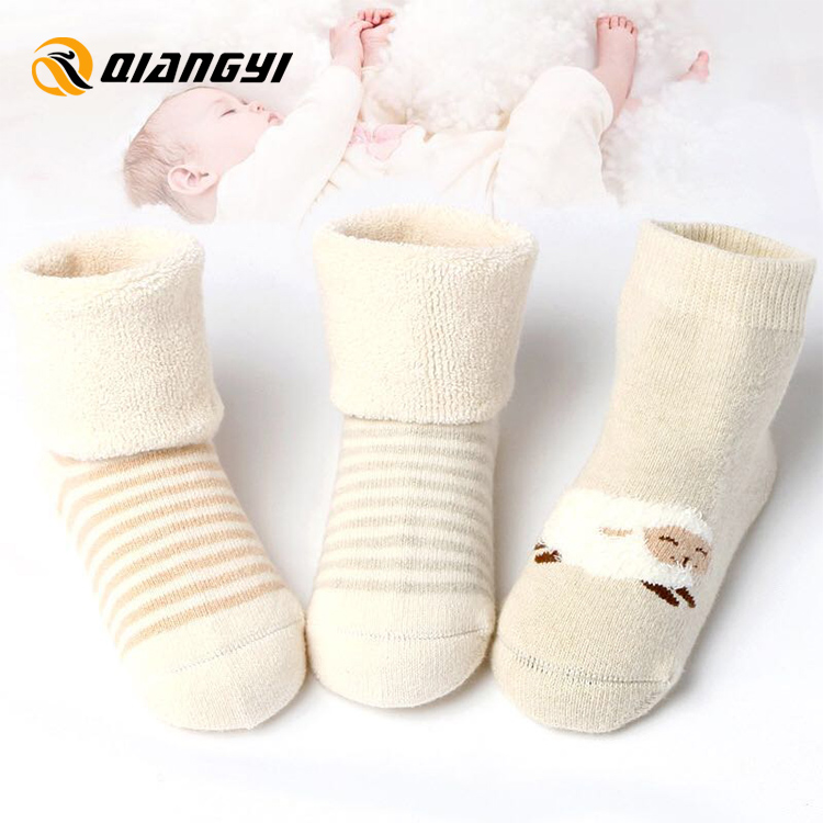 Factory Organic Cotton Accept Custom Logo Boy Girls Soft Baby Socks, Baby Socks Organic Cotton