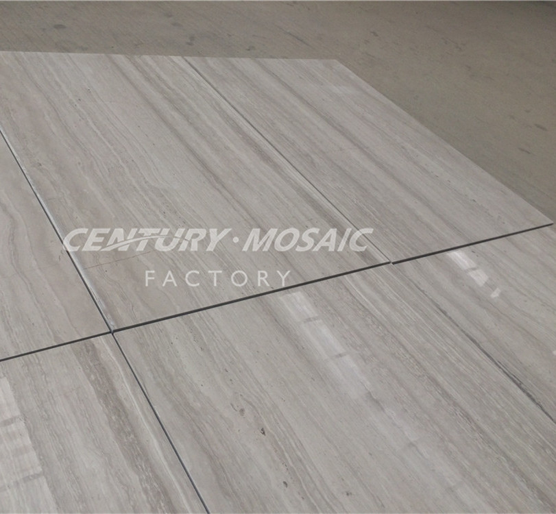 305x610mm Wood Light Grain Marble Floor Tile For Flooring