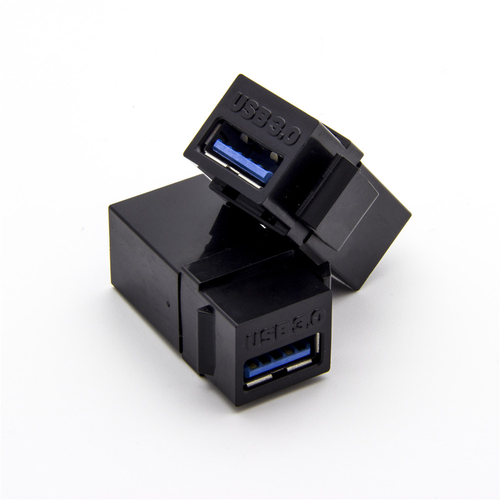 Переходник USB 3,0 Keystone Jack A «Мама»-«мама»