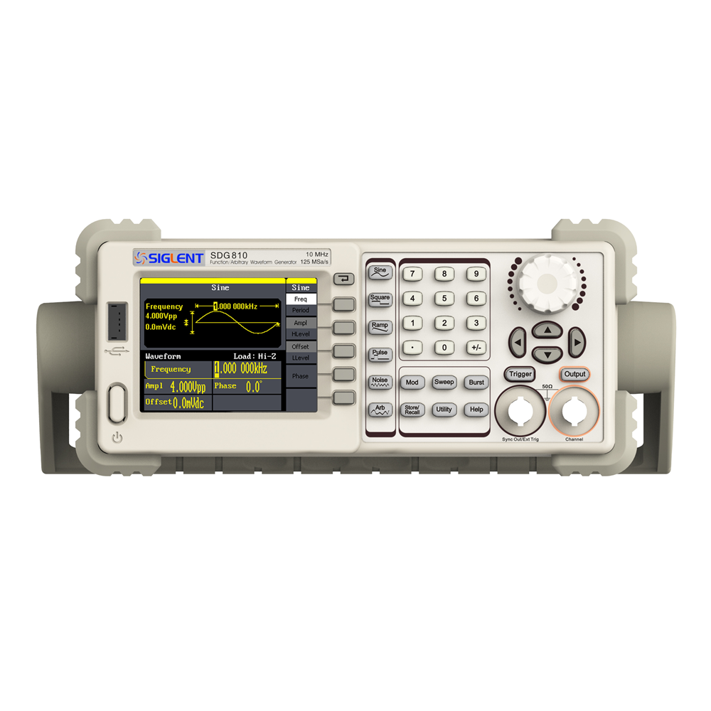 Siglent SDG810, экономичный произвольный генератор сигналов, Генератор Функций DDS