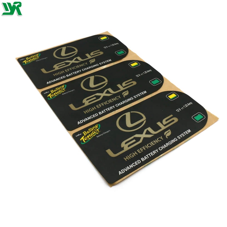 Пользовательская поликарбонатная наклейка lexan