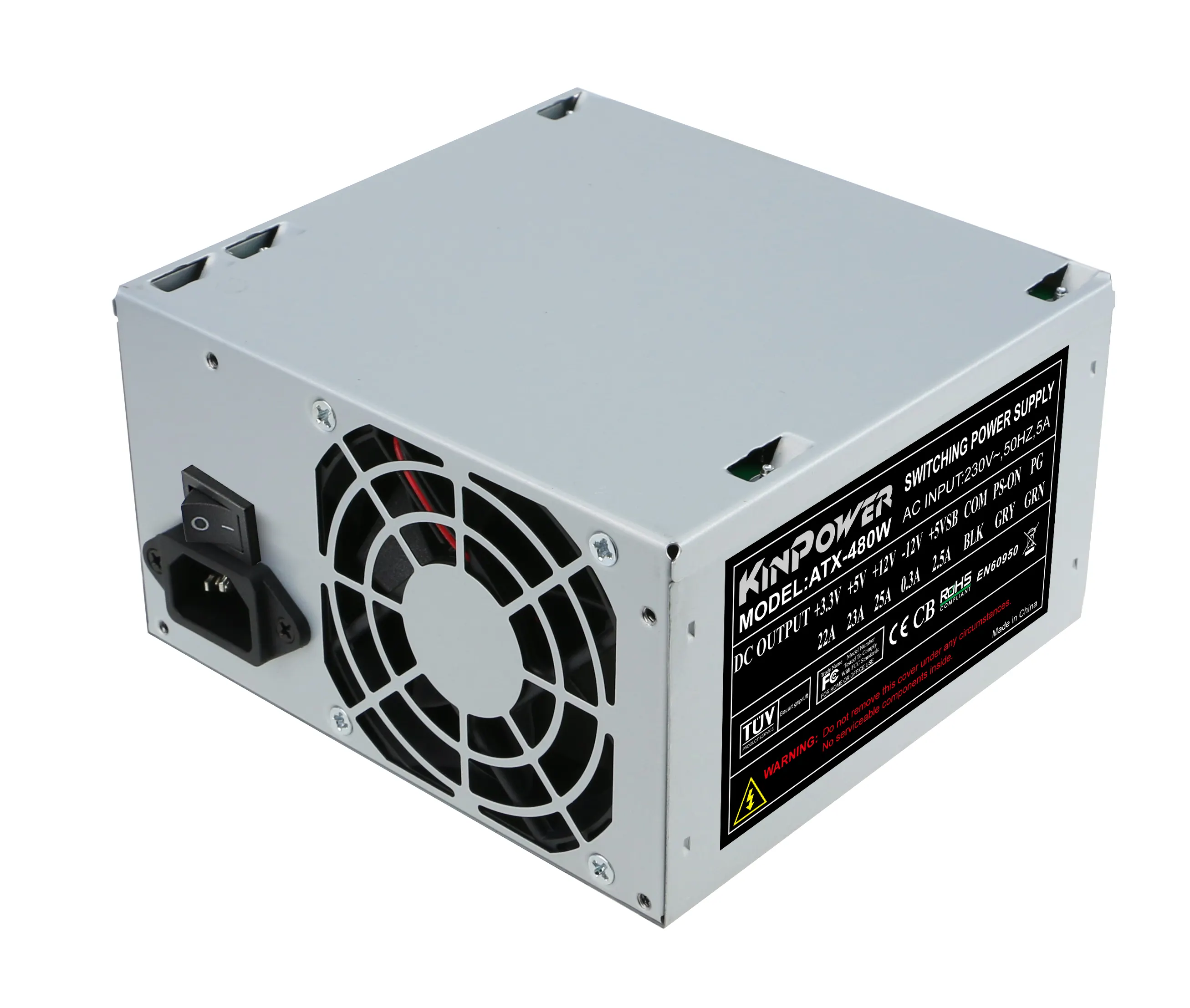 Factory direct sale real power atx 200w computer power supply for pc