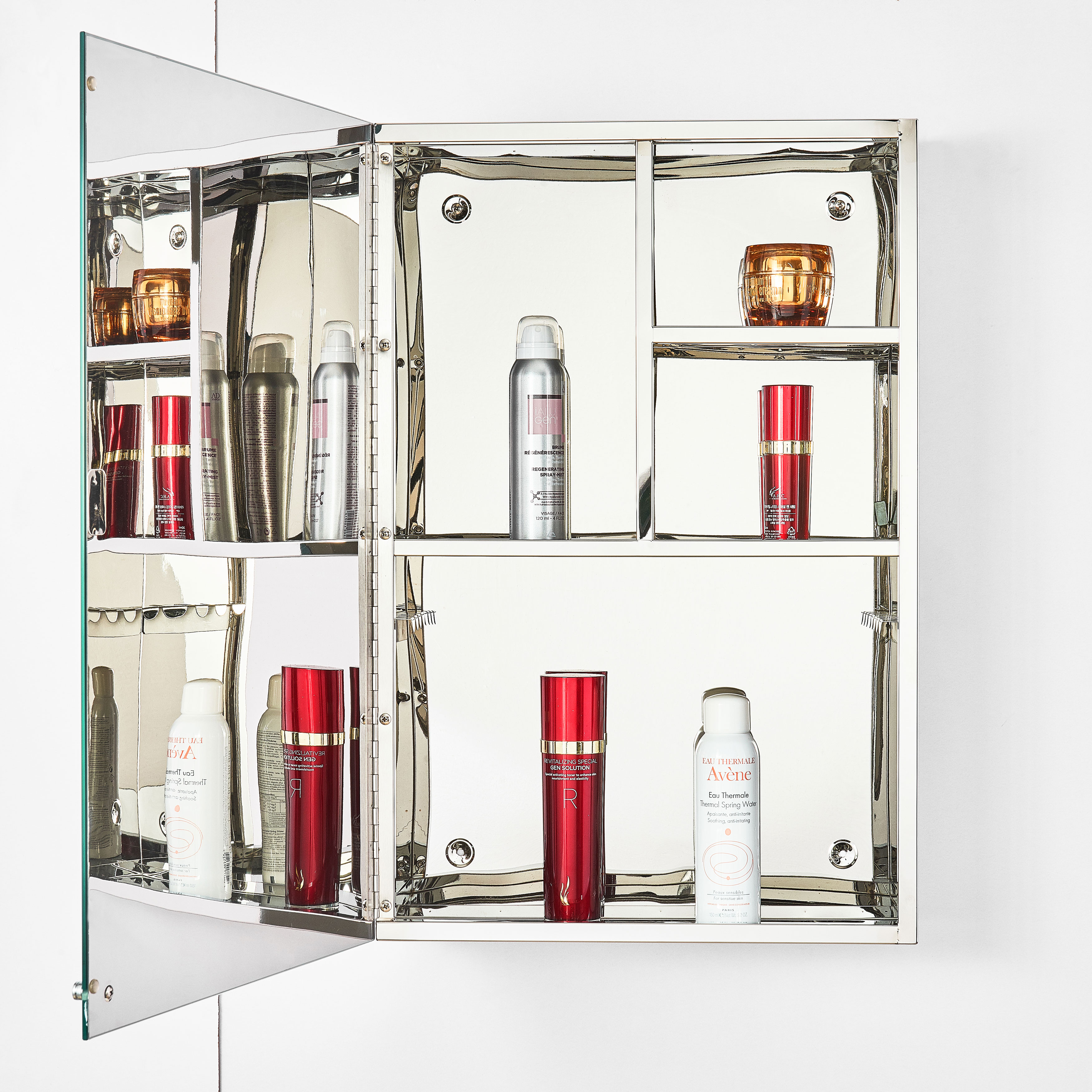 High Standard Bathroom Mirror Cabinet Without Light Modern Bathroom Rust-Free Cabinet