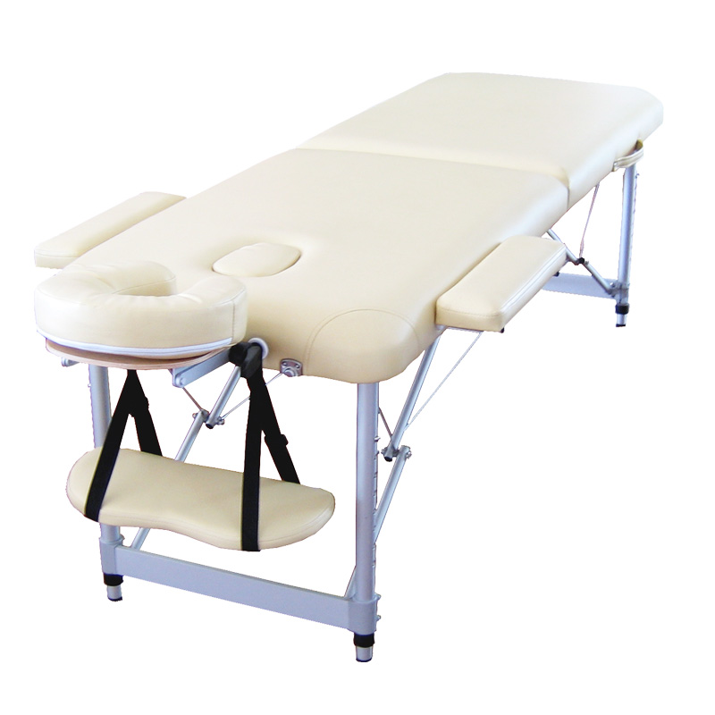 Aluminum folding portable massage bed facial bed