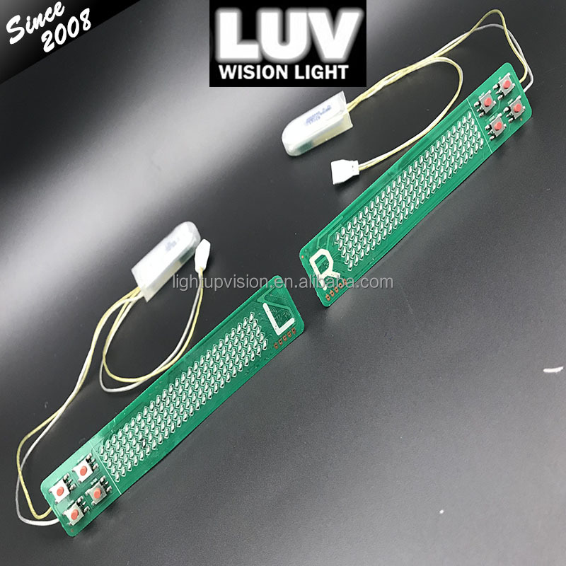 LUV-MS-525 новый стиль светодиодный программируемый на экране появляется сообщение подсветка дисплея