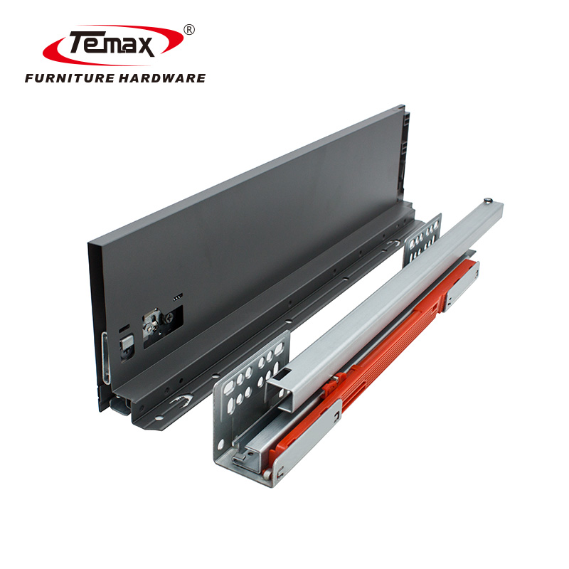 Temax моторизованный с выдвижными ящиками шлепанцы без задника с открытыми пальцами, тонкий слайд металлическая коробка BT3021