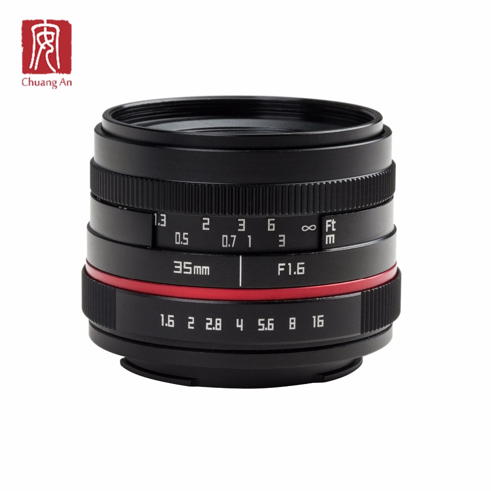 Высокое качество 35 мм F1.6 NEX MFT M4/3 E FX mount APS-C фокус беззеркальных фильтров для объектива цифровой камеры