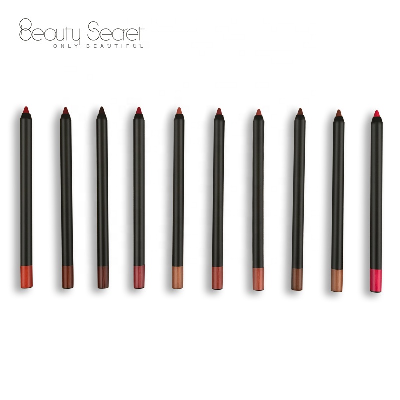 Wholesale waterproof long-lasting private label lip liner matte makeup smoothly lipliner pencil