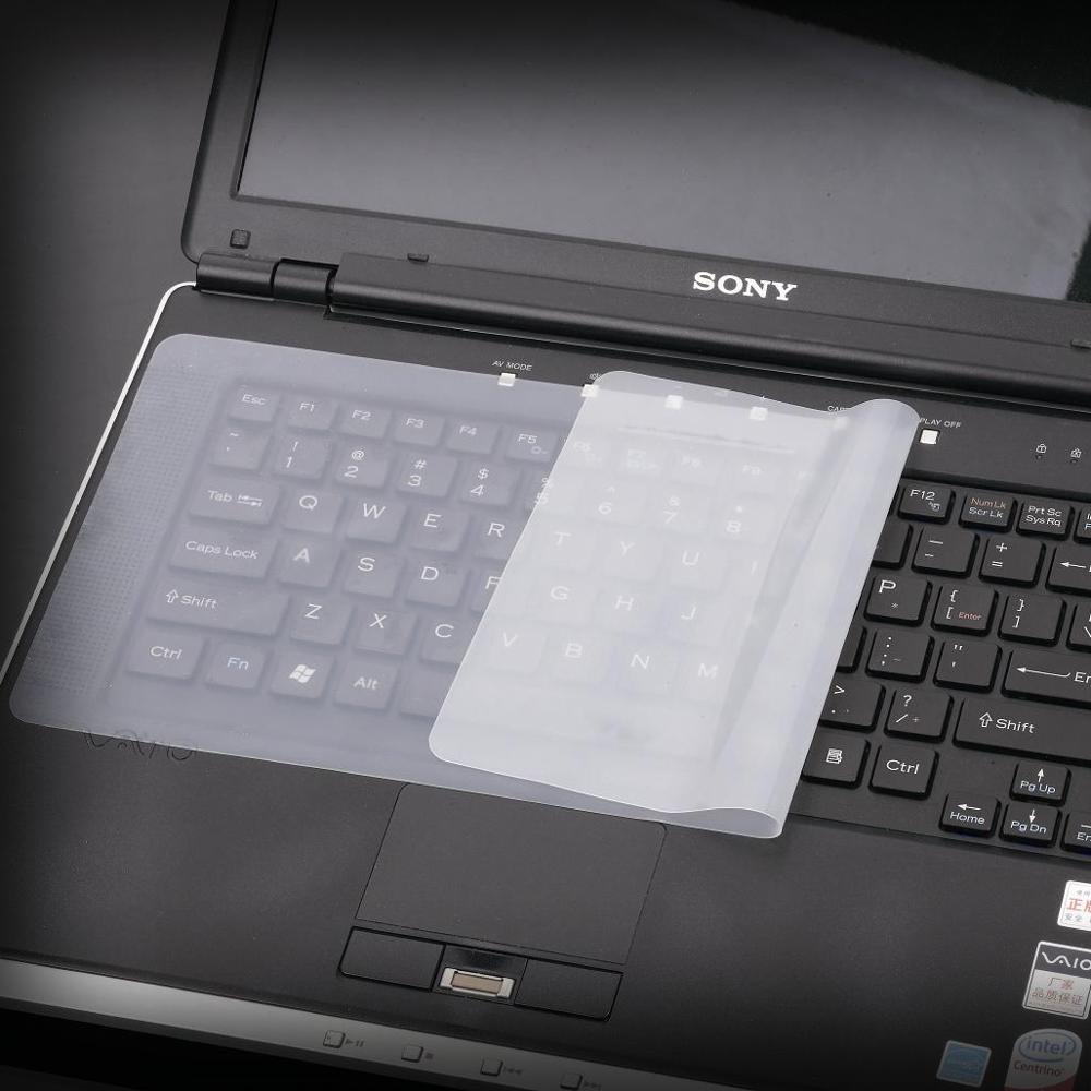 Силиконовый чехол для клавиатуры ноутбука dell