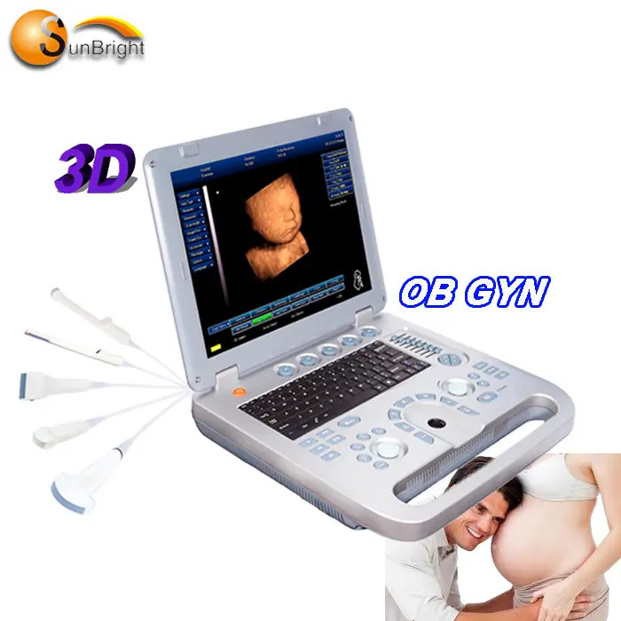 OB GYN Portable Ultrasound Machine Price Medical Sonar 3D Ecografo Machine