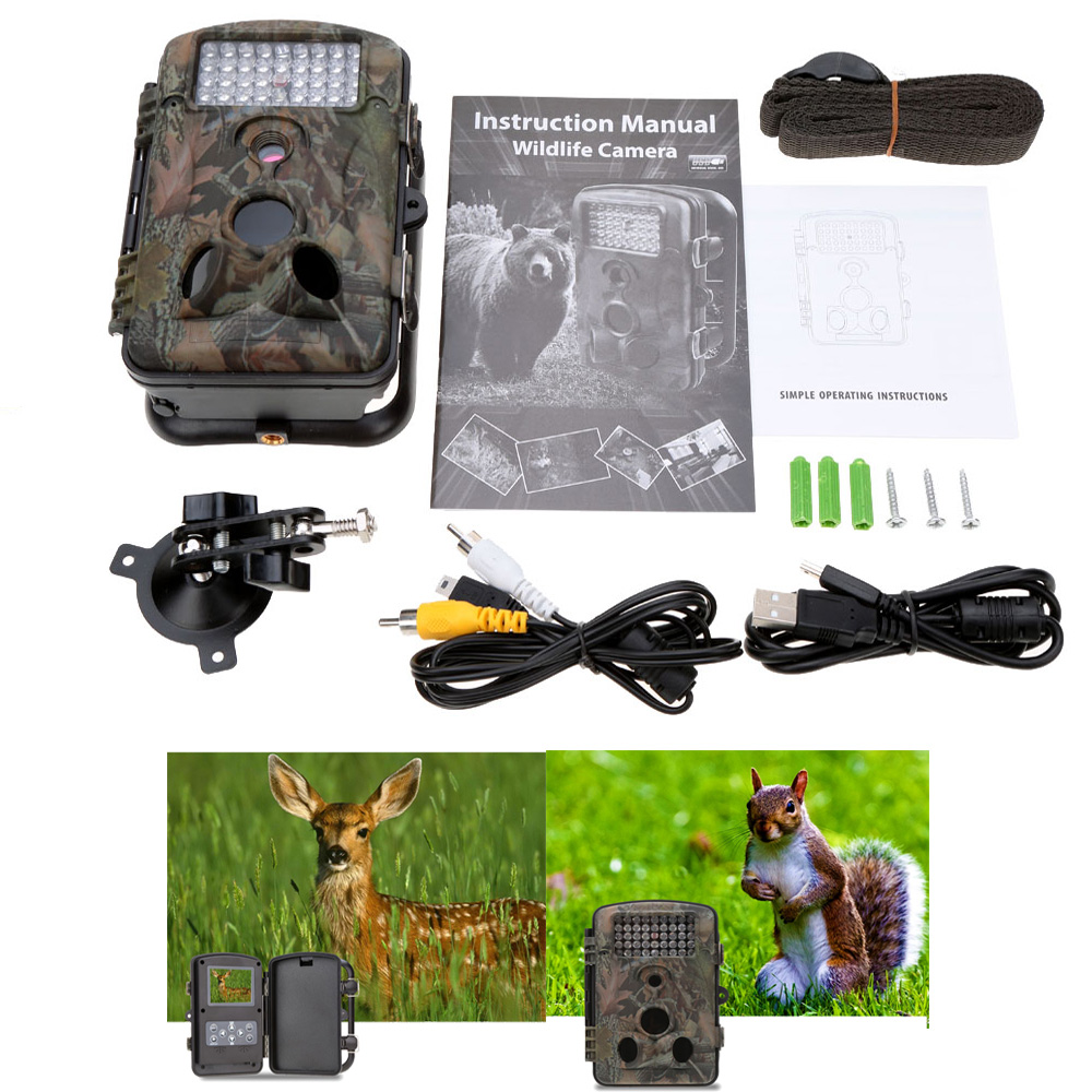 Новый форсированных 0.5s скорость 20 м PIR 1080P дикая цифровая камера Trail 940nm черный Led Невидимый Животных Ловушка для охоты