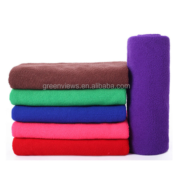 Kitchen printed small microfiber terry car micro fiber towels for car cleaning embroidered microfibre towel