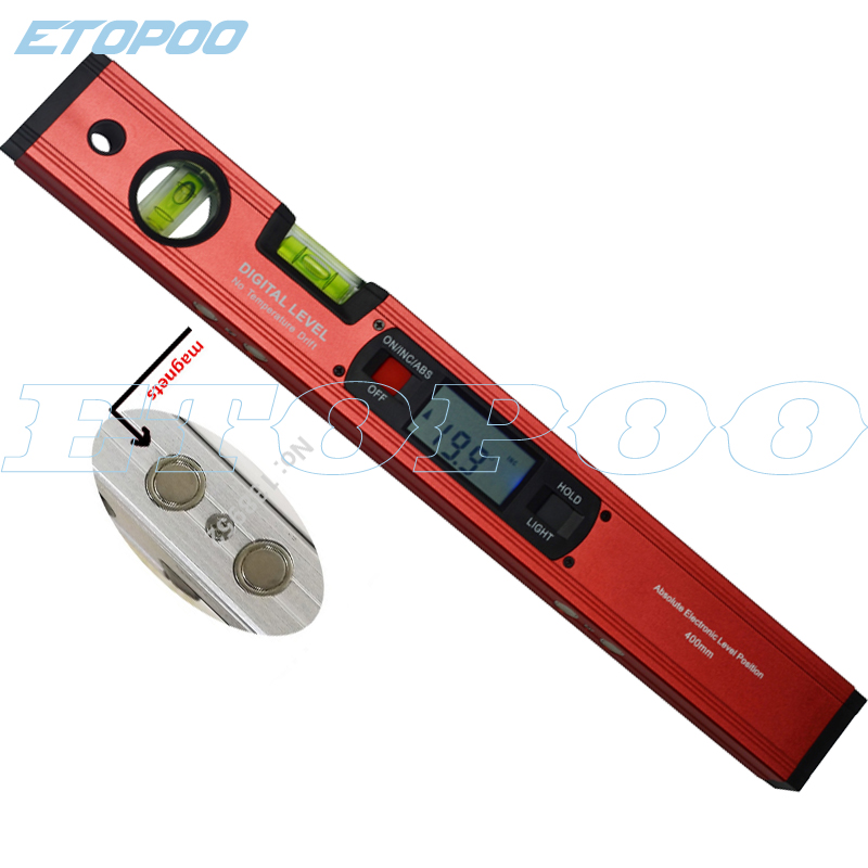 400 мм 360 градусов Цифровой Угол Finder Spirit Level