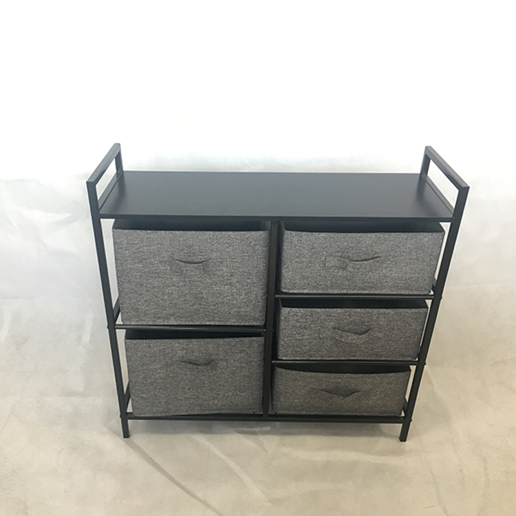 Best продажи Stackable пять ящиков коробка для хранения обуви/обуви Одежда Ткань комод ящик хранения Организатор