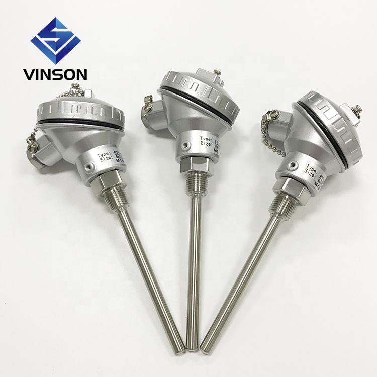 WZP-230 pt100 оболочка rtd pt1000 датчик температуры цена с thermowell