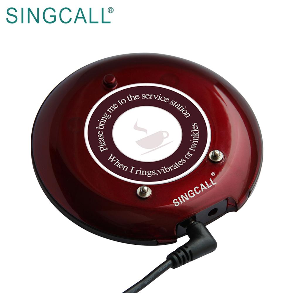 SINGCALL Ресторан 20 пейджеры питания подстаканник пейджер беспроводной Coaster гость официант системы массового обслуживания