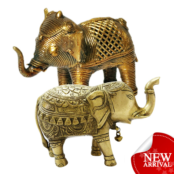 Hot Sale Cheap Decorative Custom Size Metal India Elephant Statues