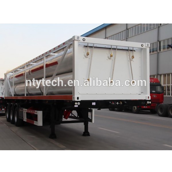 CNG/Helium/водородный 10 крупногабаритный контейнер, полуприцеп