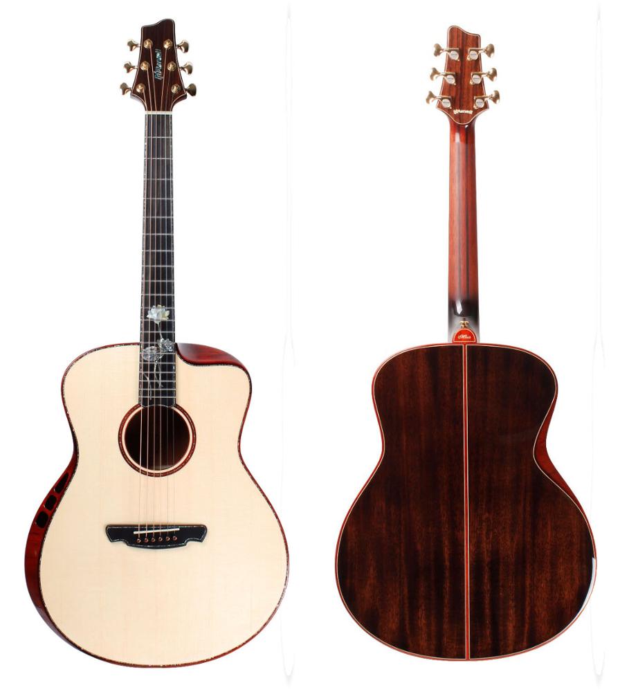 G.K MARVELL M-1 handcraft full solid wood acoustic guitar, guitar acoustic