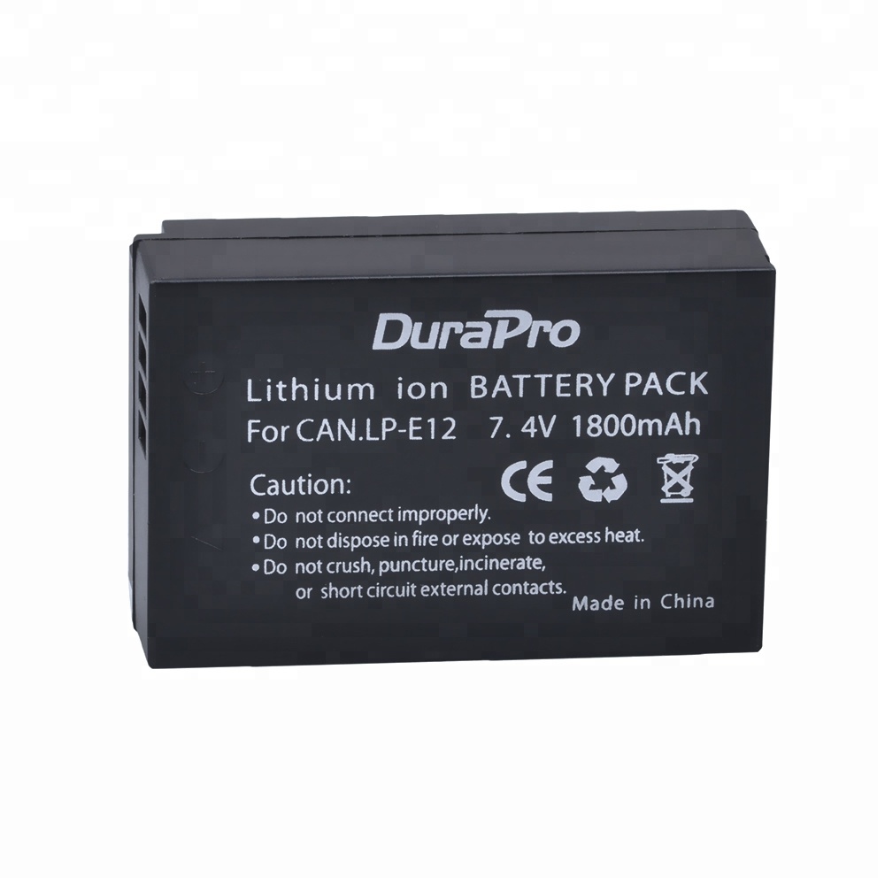 LP-E12 LP E12 LPE12 батарея для камеры Canon EOS M M2 M10 Rebel SL1 100D Kiss X7