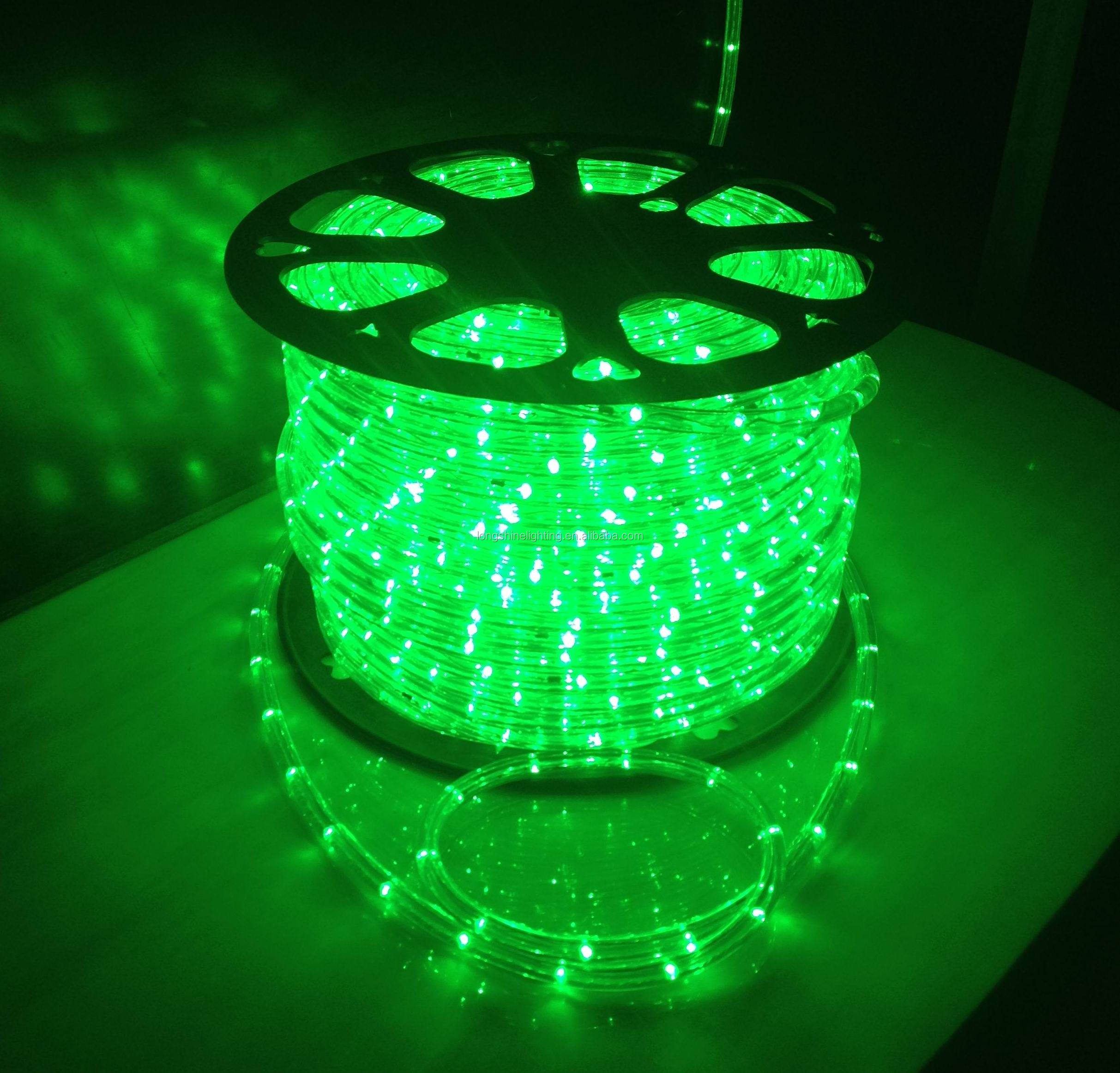 Высококачественный светодиодный шнур 13 мм RGB 220 В для наружного освещения