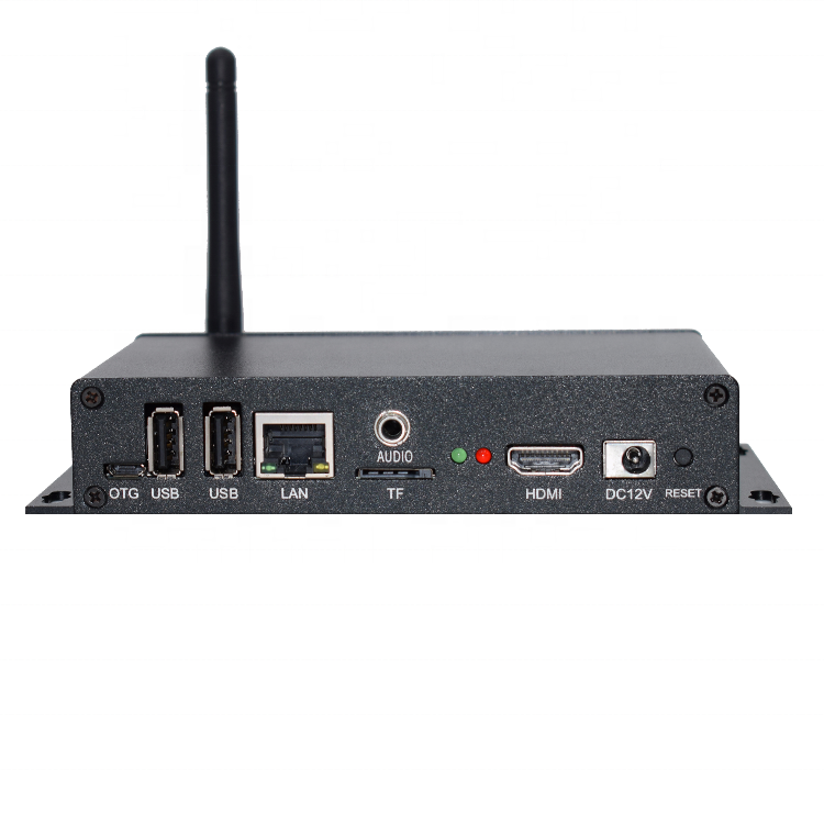 Q-400 сети Digital Signage Media Player коробка с CMS программное обеспечение