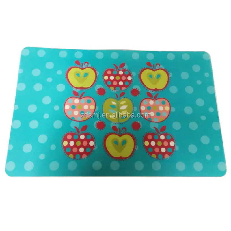 Wholesale Recycled Cheap Custom Plastic pp Placemats, table decoration tablemat