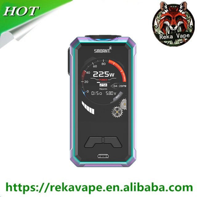 Электронная сигарета вейп мод Smoant вейп бокс мод Smoant Charon mini 225 Вт бокс мод с 510 потоком двойной батареей