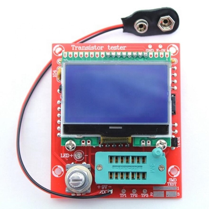 Лидер продаж DIY M12864 графика версия Транзистор тестер комплект LCR ESR ШИМ
