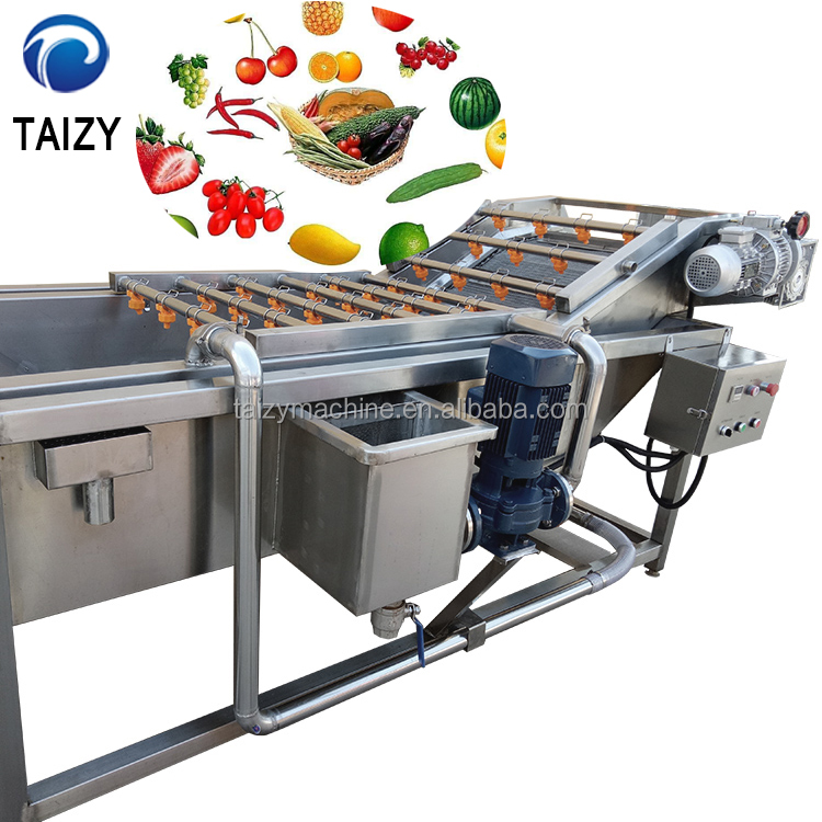 2018 Hot Sale High Efficiency Vegetable Fruit Washing and Waxing Machine
