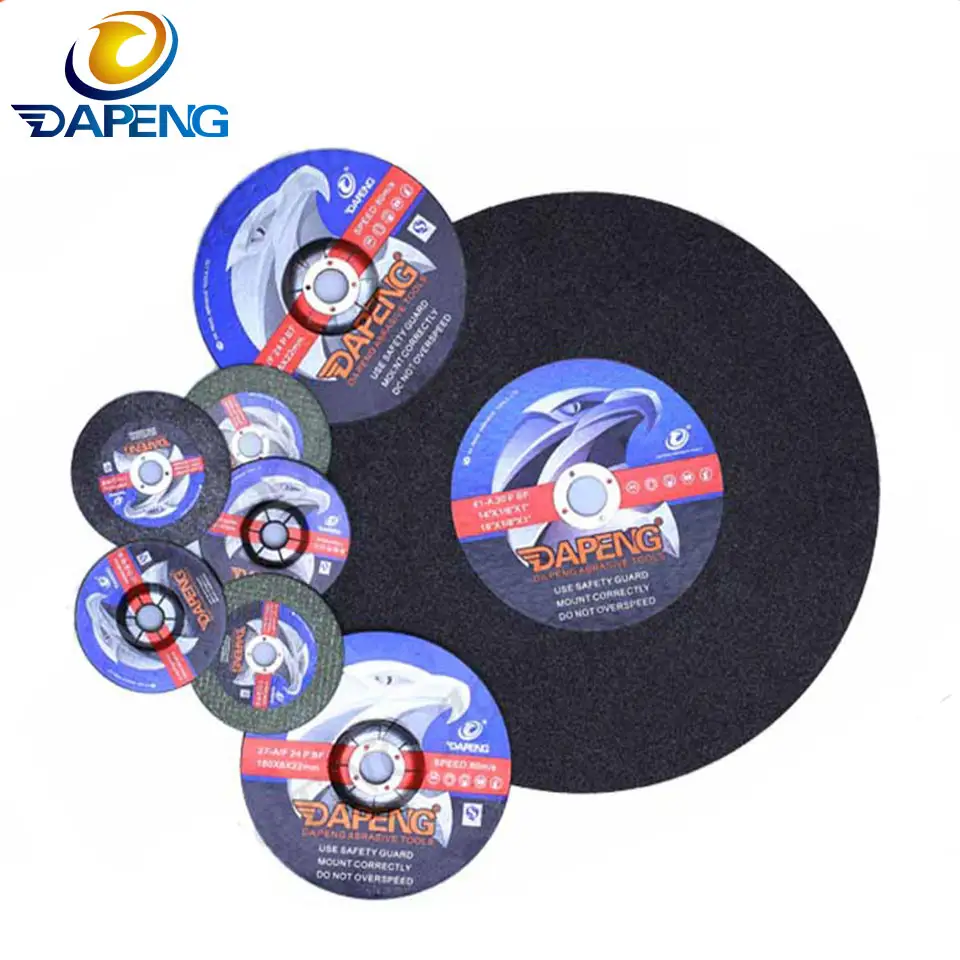 High speed flat cutting wheel for stainless steel grinding tools discs metal grinding metals