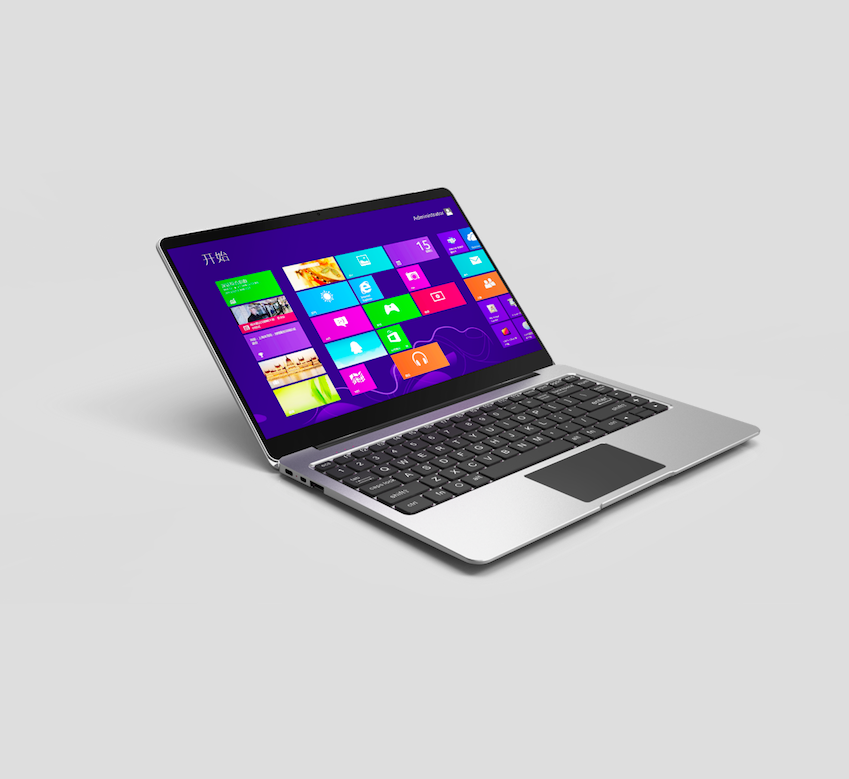 Оптовая продажа, ультрабук 14,1 дюймов, ноутбук Intel Celeron N3350 FHD 1920*1200 IPS с длительным сроком службы батареи 10000 мАч