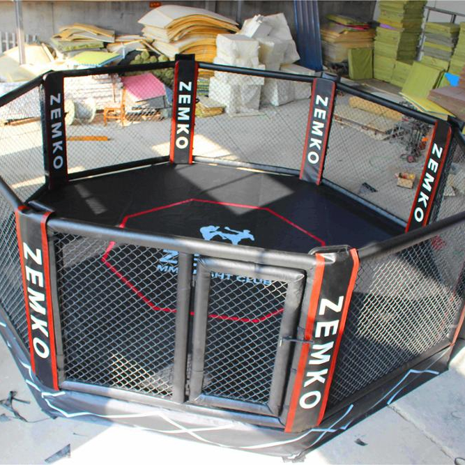 Восьмиугольная клетка mma с логотипом на заказ UFC