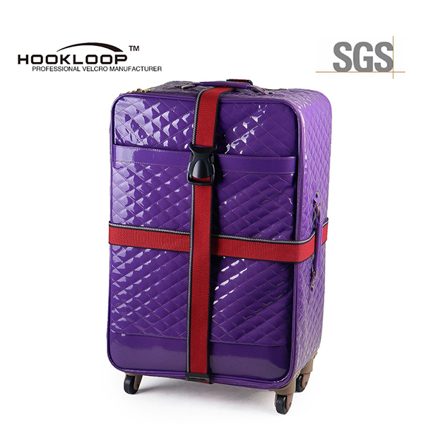 Nylon or polyester adjustable strap for luggage handle/strap
