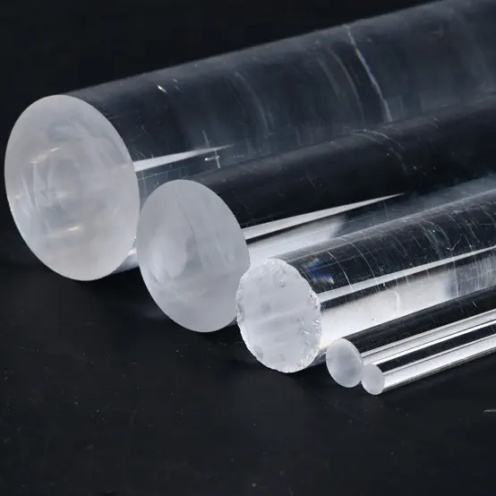 high pressure quartz glass rods with high pure silica