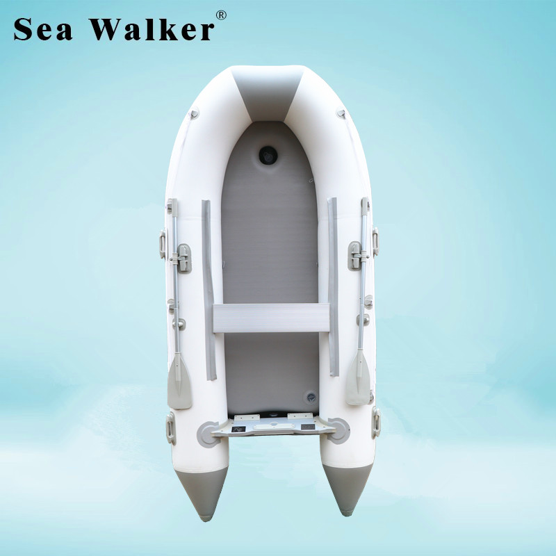 Seawalker новый дизайн 3,3 м надувная рыболовная лодка с воздушным палубом, гребная лодка с сертификацией CE, высококачественный плот