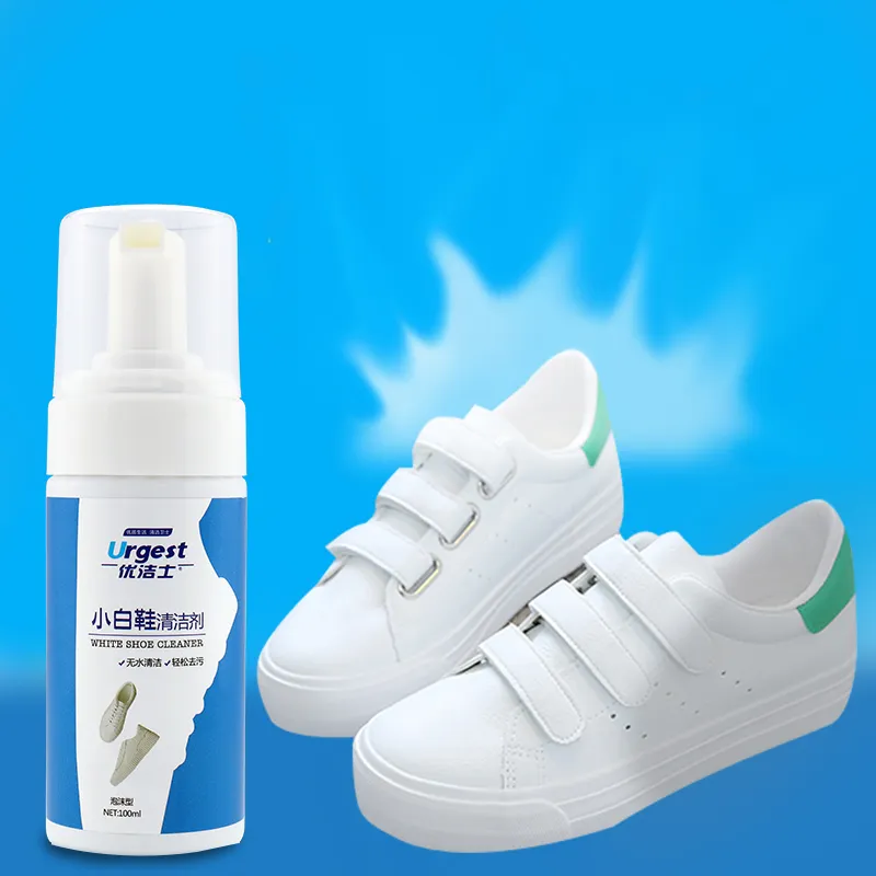 Waterless Cleaning Foam Type Instant shoe Cleaner with OEM Private Label