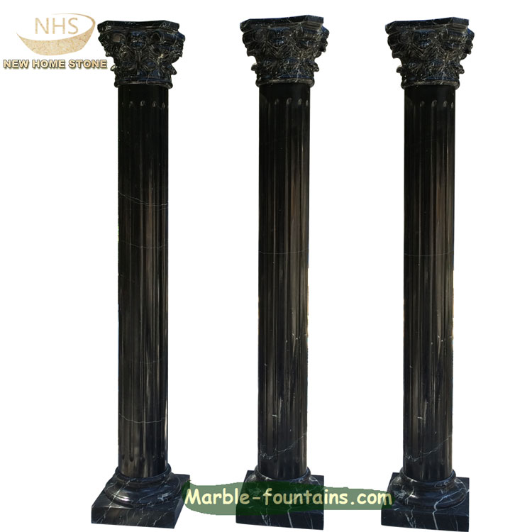 Изготовленный На Заказ мраморный штендер Nero Oriental Margiua Black Marquina