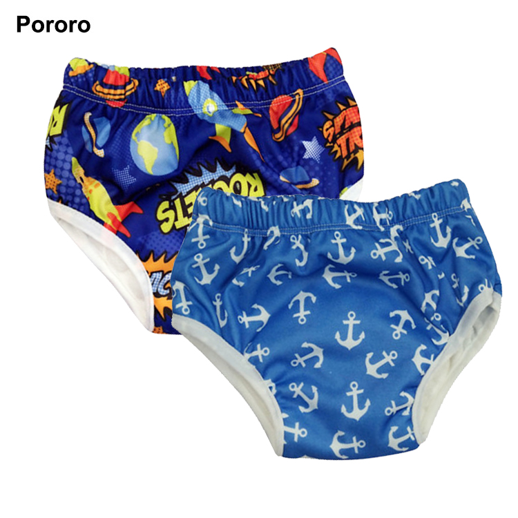 Многоразовые бамбуковые тканевые подгузники Pororo, оптовая продажа, детские тканевые подгузники, моющиеся трусики для горшка, тренировочные штаны