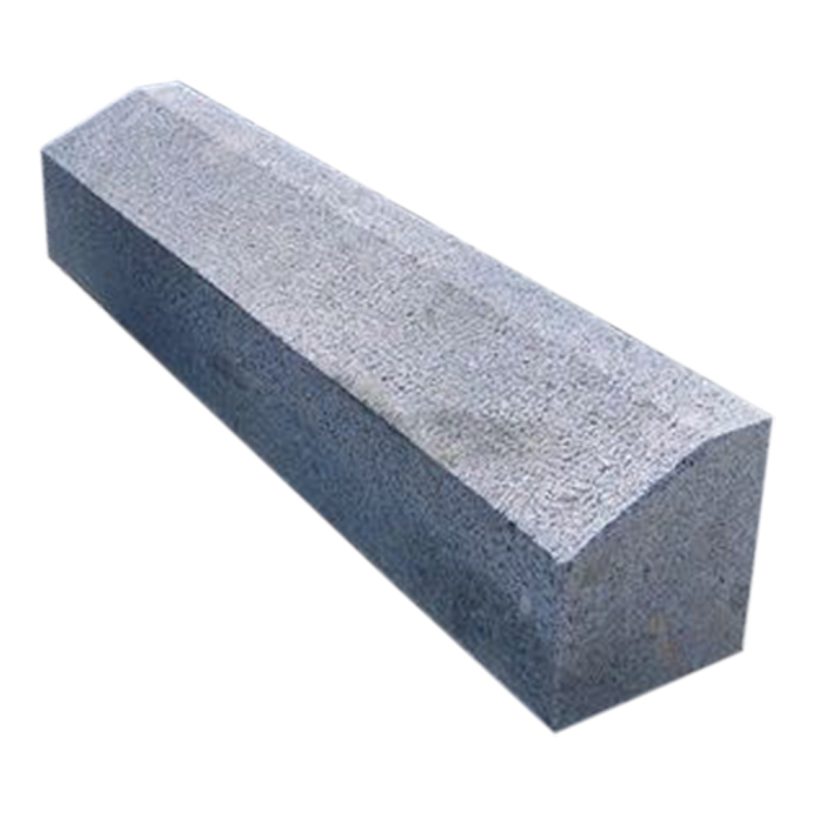 Border Upstand Road Side curb stone Price Garden Road pool standard kerbstone sizes Chinese Gey granite curbstone types