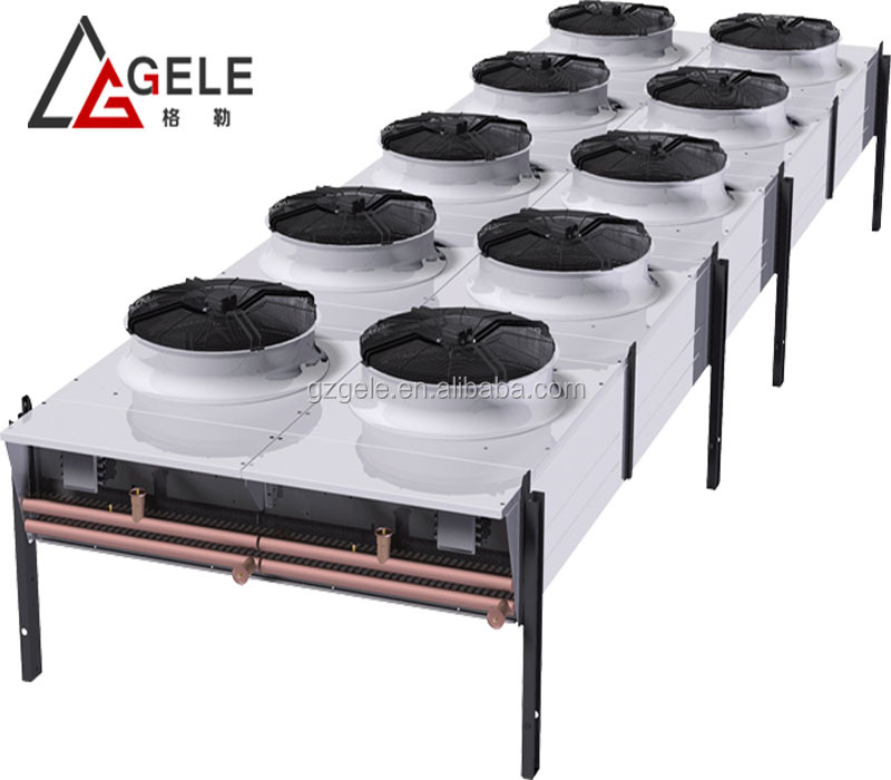 Best Quality antiseptic SS304 stainless steel helix pipes heat exchanger with fan motor