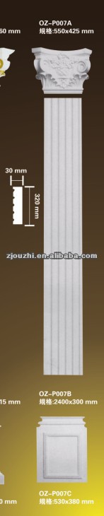 Водонепроницаемые полиуретановые римские колонки для продажи/полиуретановые римские колонки для домашнего декора